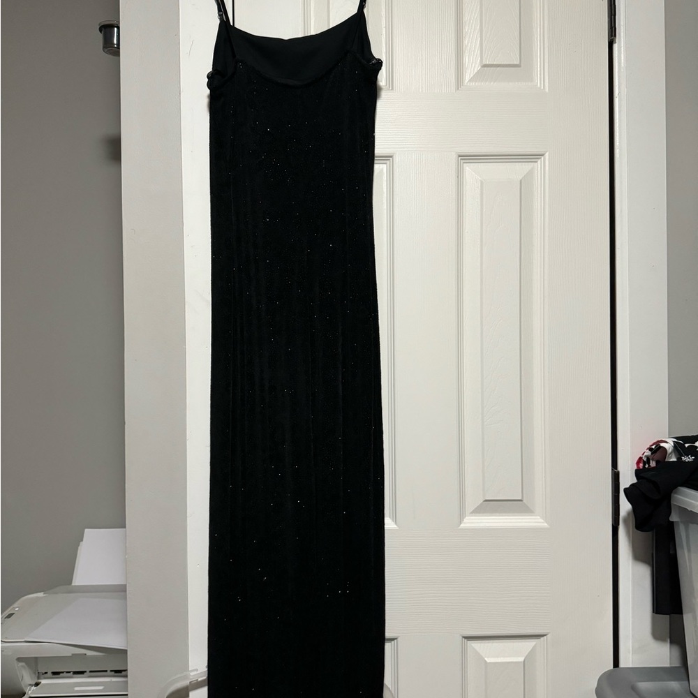 Elegant Black Evening Dress